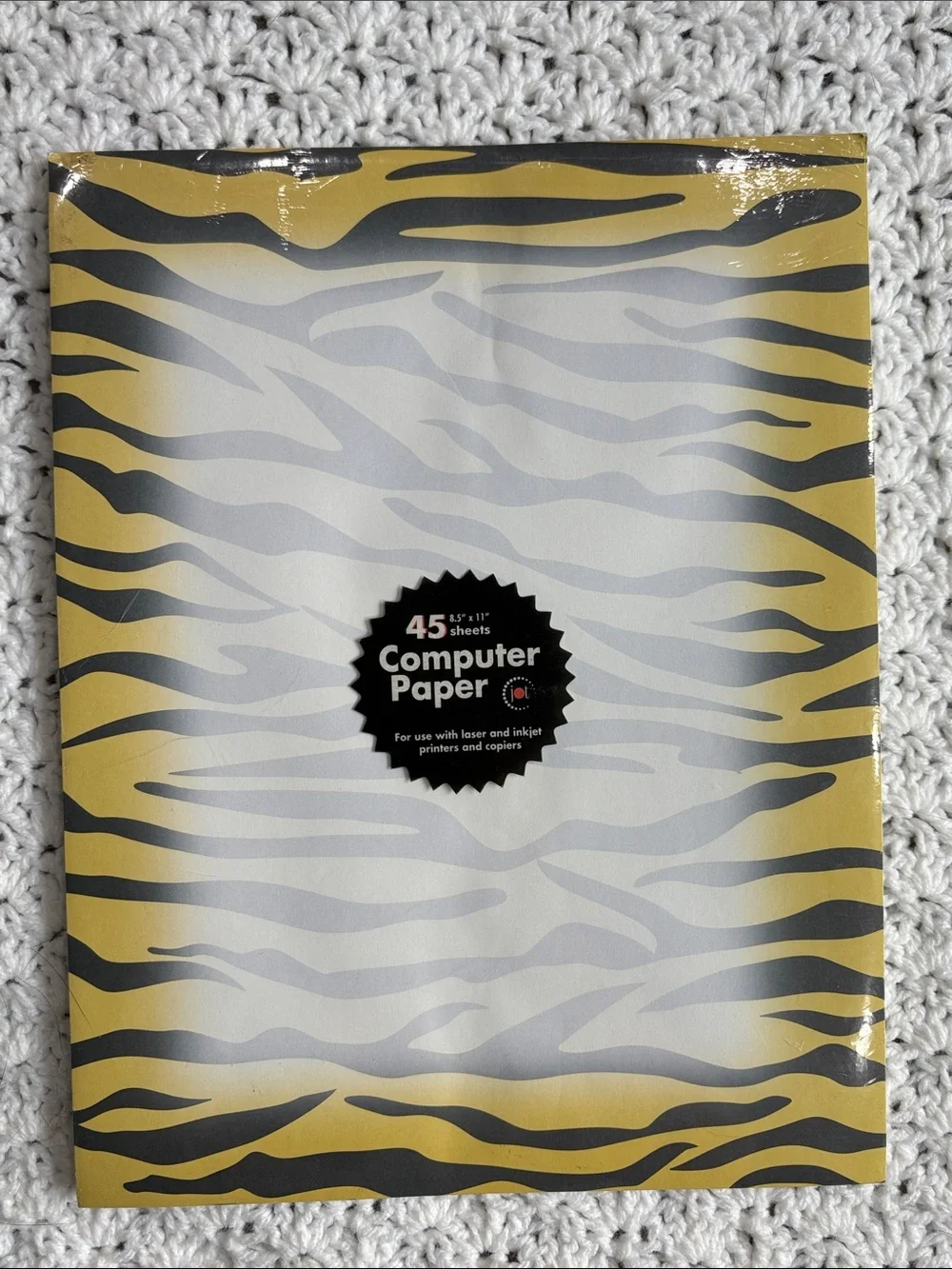 New Sealed Celebrate & Pattern Colorful Decorative teacher Computer Paper Pack !